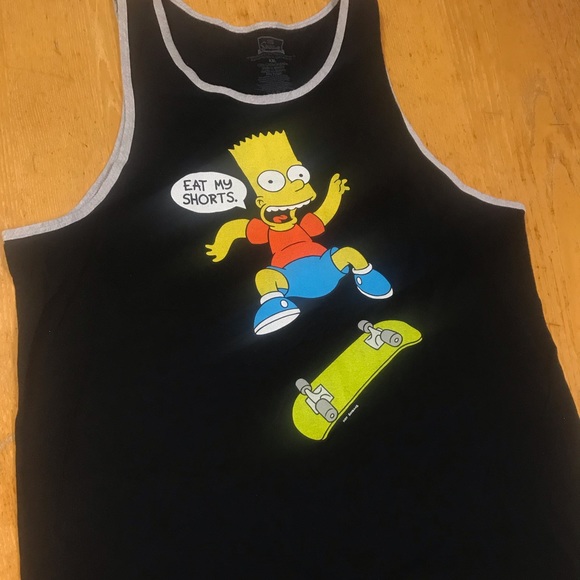 Bart Simpson Wrestling Singlet